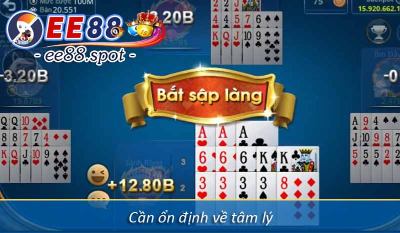 Hướng dẫn Cách Chơi Mậu Binh Ongame dễ hiểu tại EE88 7 Cần ổn định về tâm lý