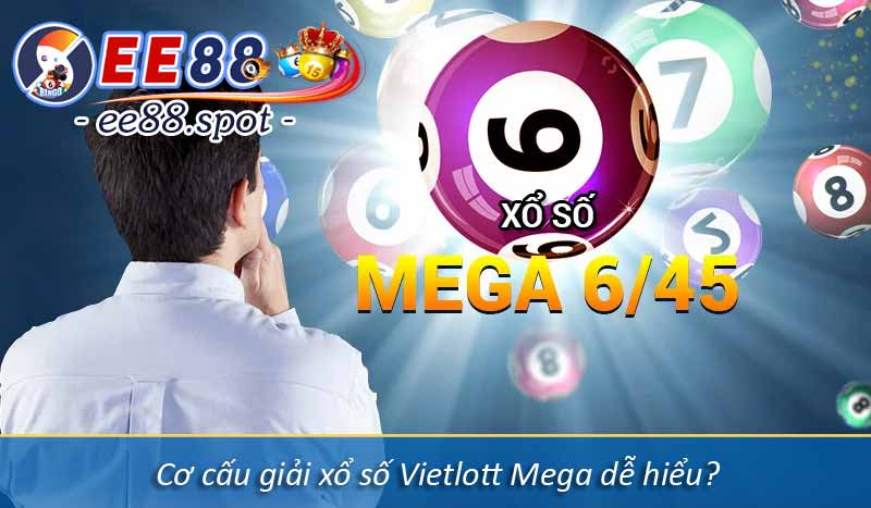 Mega 6/45 – Xổ số tự chọn cùng tỷ lệ đổi thưởng hấp dẫn 6 Cơ cấu giải xổ số Vietlott Mega dễ hiểu?