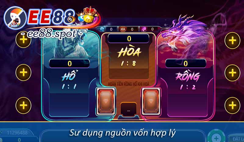 Rồng Hổ EE88 - Tựa Game Bài Dễ Chơi Hoàn Trả Lớn 7 Sử dụng nguồn vốn hợp lý